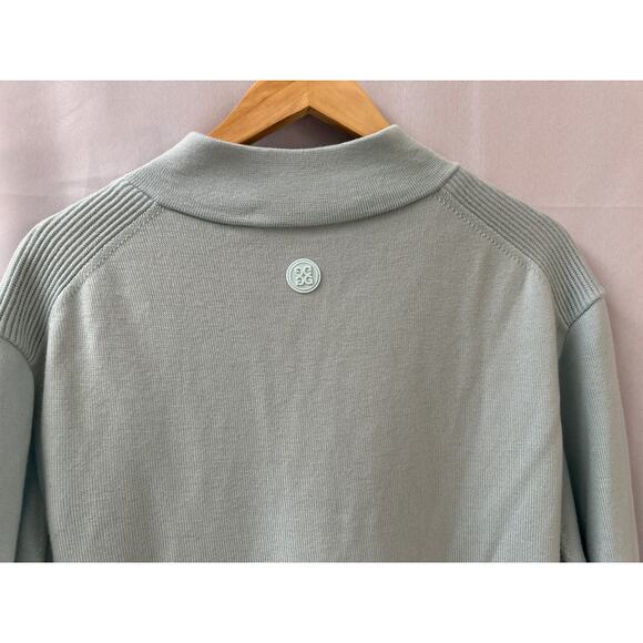 G/FORE MEN WIND BREAKER MERINO WOOL QUARTER ZIP PULLOVER Size XL - Picture 5 of 8